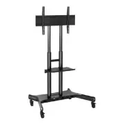 Atdec AD-TVC-75 Mobile Heavy Duty TV Cart for Screen size 50" - 80" & 75kg. VESA