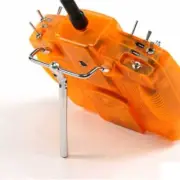 CLEARANCE - Star Power Radio Transmitter Stand Pivoting Folding and Locking (Sil
