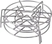 3 PCS Steam Rack,Heavy Duty Steamer Rack Multi Functional Tripod Instant Pot Accessories Durable Steaming Rack Egg Rack Trivet for Electric Pressure Cooker Non Rusting Versatile Steaming Cooling and Cooking Stand(7inch)