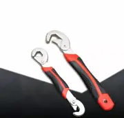 2Pcs/sets Snap'N Grip 9-32mm Adjustable Wrench Spanner Universal Quick Multi-fun