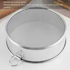 Flour Sifter Round Flour Sieve Strainer With 80 Mesh Premium Rustproof
