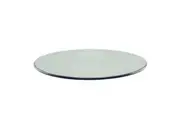 Falcon Enamel Coupe Plate Duck Egg Blue and Grey Rim 27cm