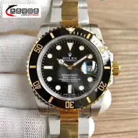 在飛比找蝦皮購物優惠-ROLEX勞力士手錶 綠鬼黑金水鬼ROLEX男表機械表限量1