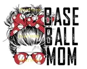 Sublimation Print Baseball Mom Ready To Press Heat Transfer