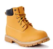 Mens Ozark Trail Troy Lace-Up Hiking Hunting Work Boots Wheat Size 10-11-11.5-12