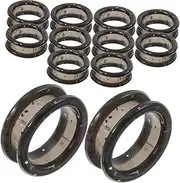 12pcs Soft Silicone Finger Rings for Dog Grooming Scissors Comfortable Durable Grip with Textured Surface for Enhanced Control Grooming Tasks