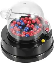 BRIGHTFUFU Fortunate Number Picker Electric Machine Bingo Game Toy Small Machine Party Game Props