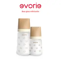 在飛比找蝦皮商城優惠-【evorie】防脹氣寬口160mL /240mL 玻璃奶瓶