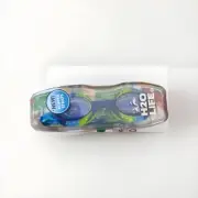 Kids Swim Goggles H2O LIFE ADJUSTABLE NO LEAK BLUE GREEN FIDGET POPPER STRAP New