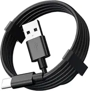 Samsung Type-C Smart TV Remote Control Charger Cable - Compatible With Frame TV, SolarCell, and Wireless Portable Remotes - USB C Charging Cord (5ft)