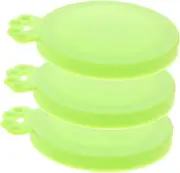 Milisten 3Pcs Silicone Can Lids for Dog Cat Food Pet Can Covers for High Elastic Seal for Freshness Food Storage Easy to Use and Install