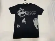 ATTICUS BROKE SST T-SHIRT BLACK MENS MARK HOPPUS