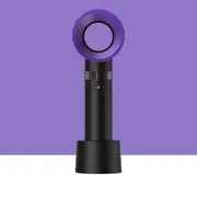 Portable Bladeless Handheld Cooler Fan USB No Leaf Handy Summer Fan Handheld Outdoor Fan