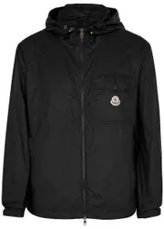Moncler Samakar Hooded Shell Jacket - Black - 6, Men's Designer Shell Jacket, Male - 6 6