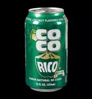 Coco Rico Coconut Soda Pop 12oz Cans Puerto Rican Soda Favorite