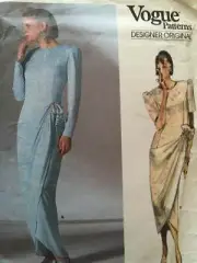 Vogue Sewing Pattern 1884 Misses Ladies Dress Size 10 Uncut Bellville Sassoon
