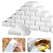 Magic Sponge Eraser, 25Pack Melamine Foam Sponge Pads, Kitchen Dish Cleaning ...