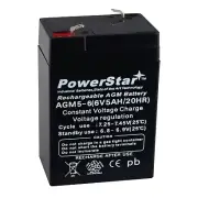 6V 5AH BATTERY FOR PEG PEREGO THOMAS THE TRAIN/JOHN DEERE - 2 YR WARANTY FRESH