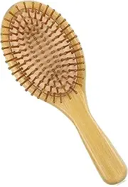 Bamboo hair brush for women stimulating hair growth, made of natural bamboo combs for scalp massager growth, suitable fors all hairs types, comb fors Women, Men and Kids