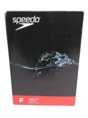 Speedo Womens Modern Ruse Blocks Flyback, Team Blue, D36 US DAMAGED BOX