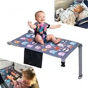 Little Traveler ​​ Airplane Seat Extender for Kids - Footrest & Toddler Airplane Bed - Traveling with Toddlers Made Easier - Kids Travel Essentials for Flying & Plane Accessories - Up To 5 Years of Age