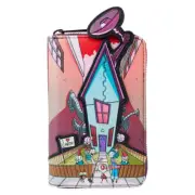 Officially Licensed Loungefly Invader Zim Secret Lair Printed Zip Around Wallet