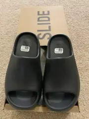 adidas Yeezy Slide Dark Onyx (Kids) - ID5104 - Size 2 / 2Y