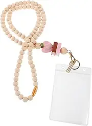FUNOMOCYA Lanyard For Teachers: Lanyard For Id Badges Teacher For Id Badges Holder Cute Keychain Cord For Nurse Students Employees Office Worker