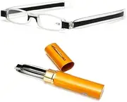 Reading Glasses Readers for Men and Women 360° Rotating Portable Scratch Proof Folding Mini Lightweight Eyeglasses