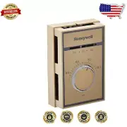 Light Brown Line Voltage Thermostat - Manual Display with App Control, 227V