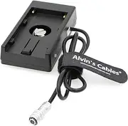 Alvin's Cables BMPCC4K Blackmagic Cinema Camera BMCC 4K BMPCC Power Supply Mount Plate Adapter for Sony NP F970 Battery