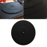 Record Mat Turntable Platter Mat Silicone Vinyl Slipmat for LP Record Players