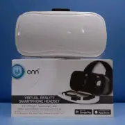 Onn Virtual Reality Smartphone Headset For iPhone Samsung Up To 6" Screens NIoB