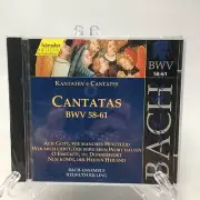 Johann Sebastian Bach : Bach: Cantatas, BWV58-61 CD (1999) New