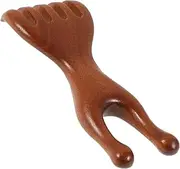 GARVALON Wide Tooth Wooden Hair Comb Natural Wood Comb for Scalp Massage for Care Fine Craftsmanship Suitable for Men and Women