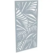 ProtectorAl 300-1200w x 1201-2400h Silver Matt/Gloss White Jungle Unframed Composite Deco Panel