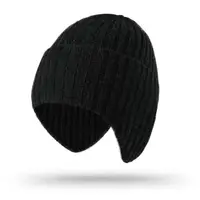 在飛比找momo購物網優惠-【米蘭精品】100%針織帽羊毛帽(防風護耳簡約保暖男女配件情