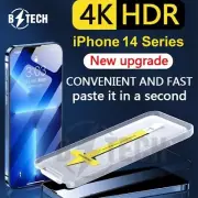 For iPhone 14 Pro Max Plus Screen Protector Auto Alignment Tempered Glass 2PCS