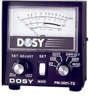 Dosy PM 2001 TS SWR Power Cb Ham Radio Wattmeter Test Center Station