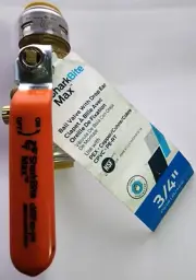 SharkBite Max 3/4 in. Brass Push-to-Connect Ball Valve / Drain & Drop # UR24616