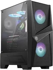 MSI MAG Forge 100R Mid-Tower PC Case Black