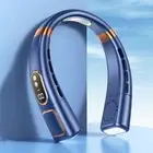 with LED Lights Neckband Bladeless Air Cooler Hanging Cooler Portable