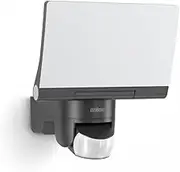 Steinel LED Spotlight XLED Home 2 S Graphite, Adjustable Floodlight, Exterior Light, 13.7 W, 180° Motion Sensor Spotlight for Garden, Patio Garage or Warehouse