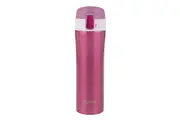 Oasis Stainless Steel Flip-Top Vacuum Flask Drink Travel Bottle 450ml - Blush