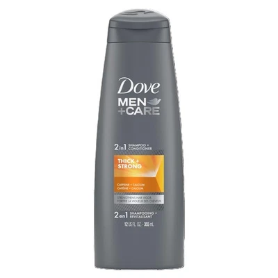 Dove Men Care Thick And Strong 2In1 Shampoo Conditioner Pack Of 2 12 Fl Oz