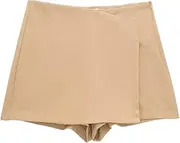[STKARCV] Women Black High Waist Mini Skirt Summer Fitness Skirt Shorts