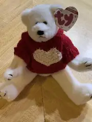 1993 Ty Attic Treasures - NICHOLAS Style 6015 - Jointed Bear - MWMT