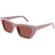 [Saint Laurent] SL 276 MICA 058 | PINK BROWN