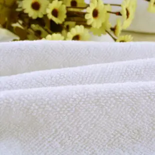 50條裝一次性純棉白色毛巾洗浴澡堂餐廳足療酒店賓館旅行民宿面巾
