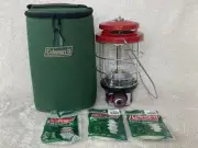 Coleman 2500 Northstar Lantern Red Outdoor Camping High Light Quantity no LP Gas